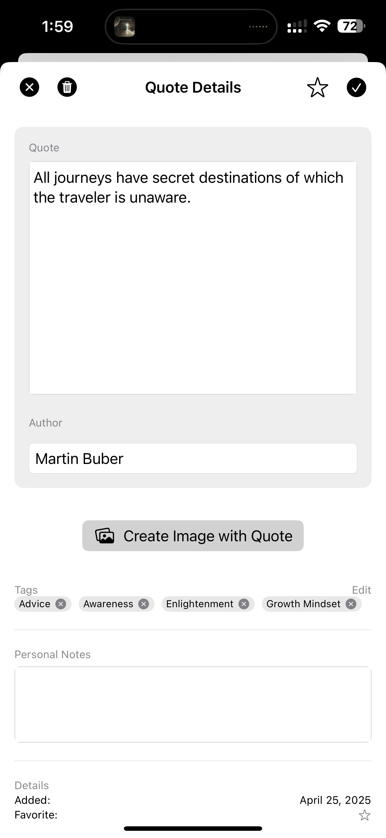 QuoteStash Screenshot 4